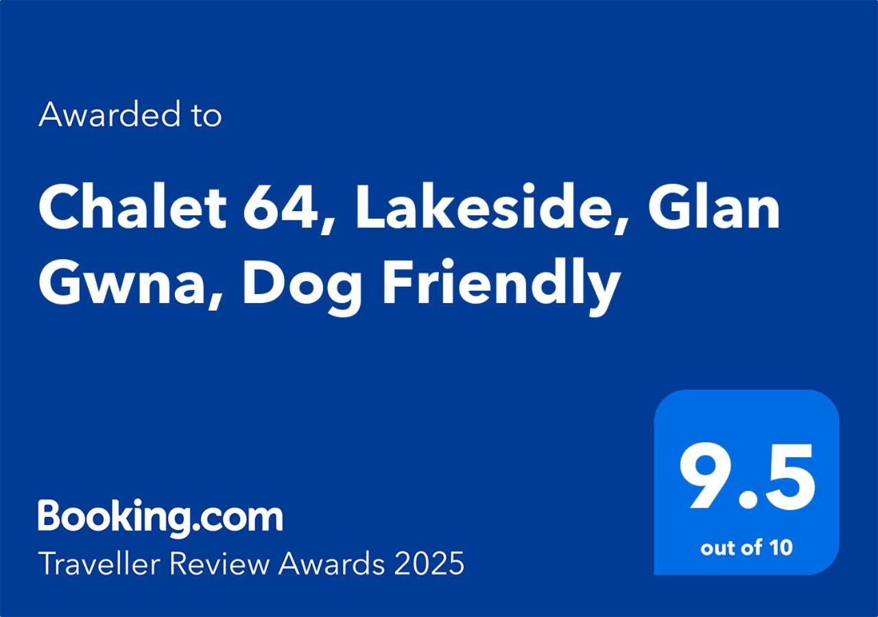 Chalet 64, Lakeside, Glan Gwna Holiday Park Caernarfon Luaran gambar